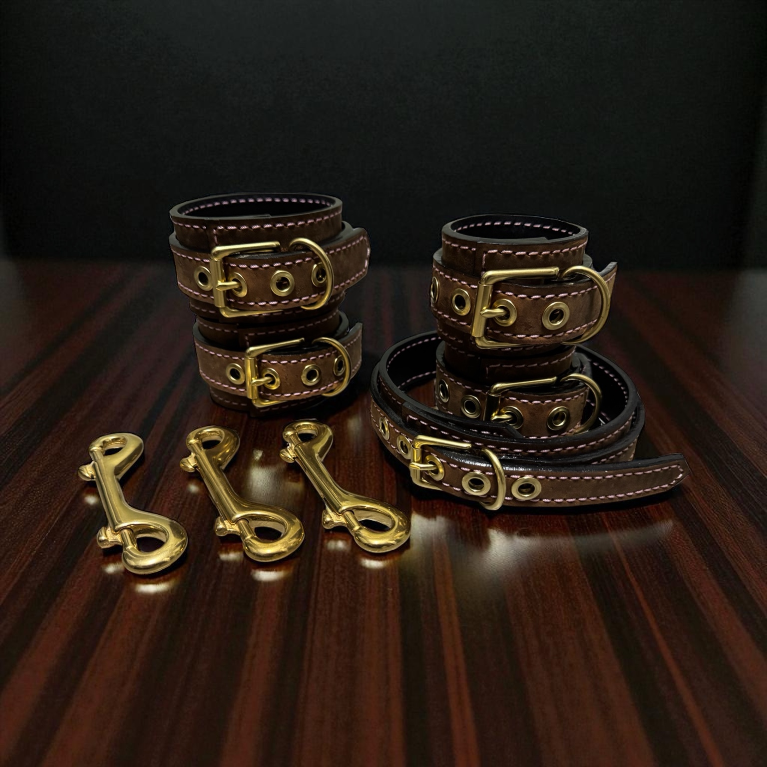 Collar & Wrist+Ankle Cuffs